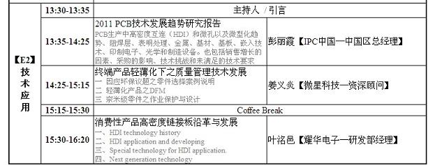 2012 两岸三地电路板产业巡回研讨会-华东场
